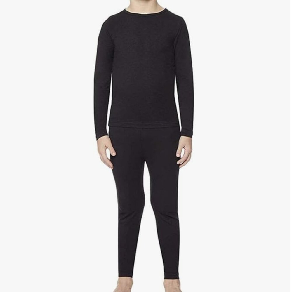 32 Degrees Kids Base Layer Set 3 Tops 1 Legging | Youth M Thermal Set